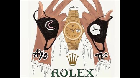 rolex ayo teo übersetzung|rolex lyrics in german translation.